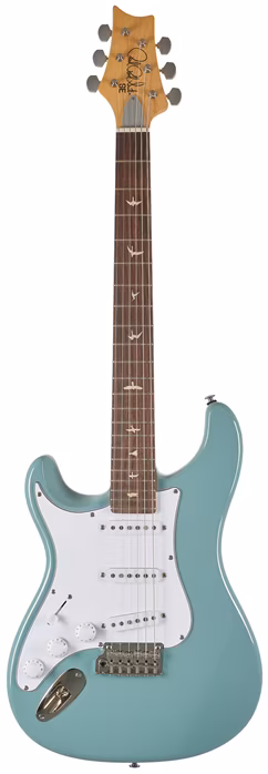 PRS SE Silver Sky LH Stone Blue - Chitară electrică pentru stângaci