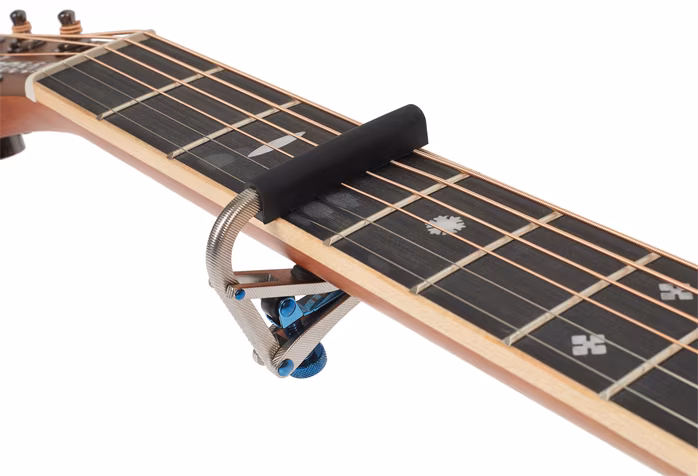 Shubb 50th Anniversary Titanium Capo Steel String - Capodastru