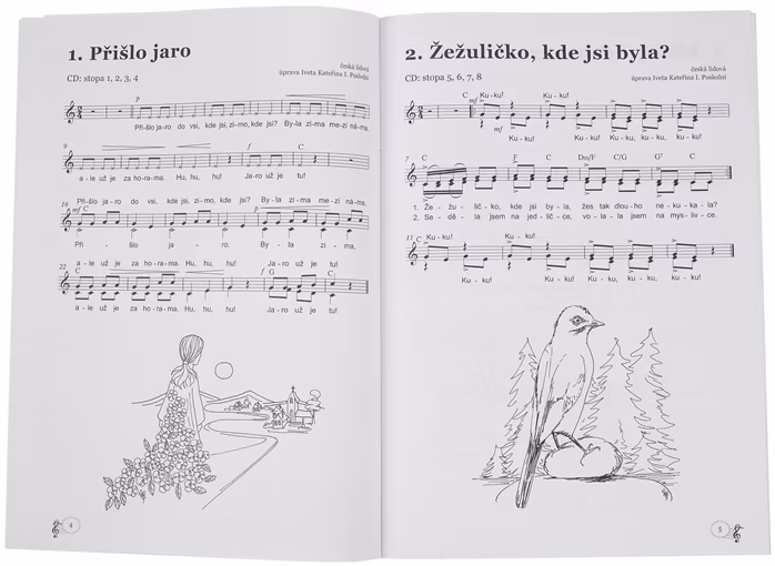 KN Zpívání nás baví 1 - Carte de cântece