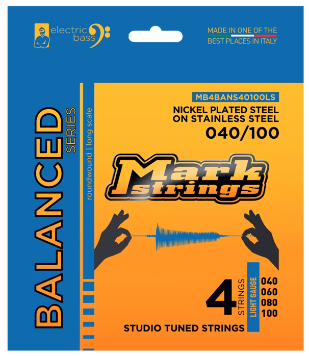 Markbass Balanced NS 4 040-100 - Corzi pentru chitară bass