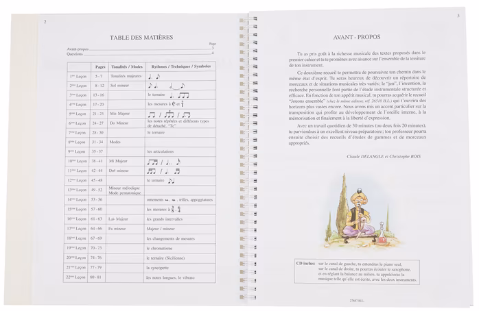 MS Méthode de saxophone Vol.2 - Curs pentru Saxofon