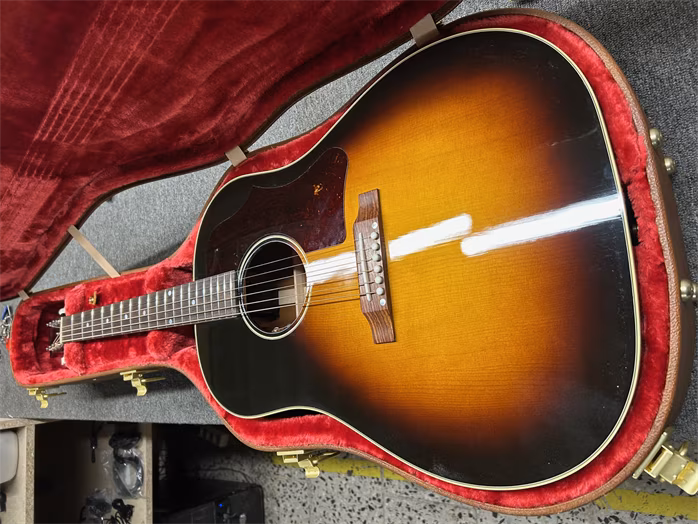 Gibson 50s J-45 Original Vintage Sunburst (neambalat) - Chitară electro-acustică