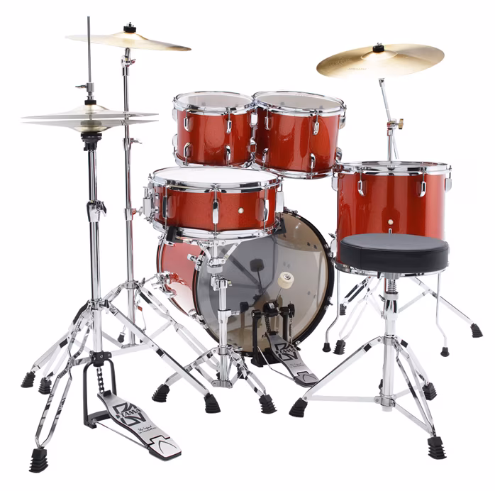 Tama StageStar Candy Red Sparkle Studio Set - Set tobe 