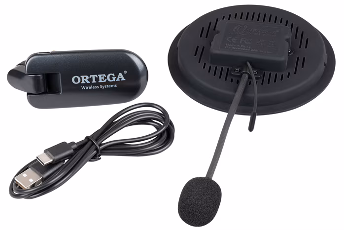 Ortega Wireless Soundhole Pickup System 100 mm - Senzor pentru chitară acustică 