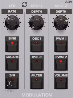 GFORCE Oberheim OB-X - Software