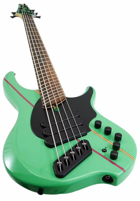 Dingwall JT3 John Taylor Signature 5 PF Seafoam Green - Chitară bass electrică