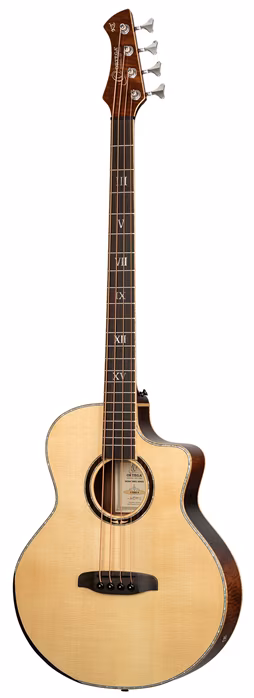 Ortega KTSM2-4 Ken Taylor Signature 4 NAT - Chitară bass electro-acustică