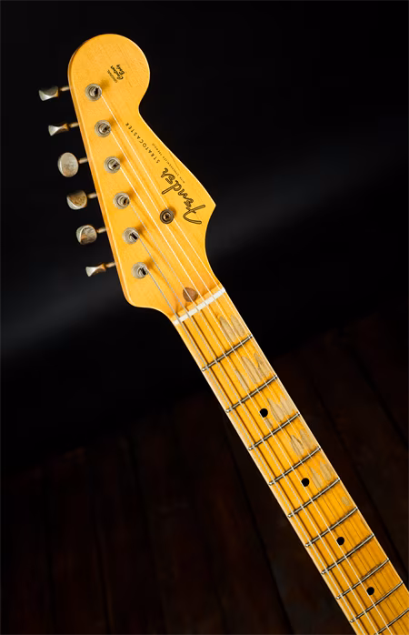 Fender Custom Shop 2016 Stratocaster 56 Relic Faded Sonic Blue - Chitară electrică