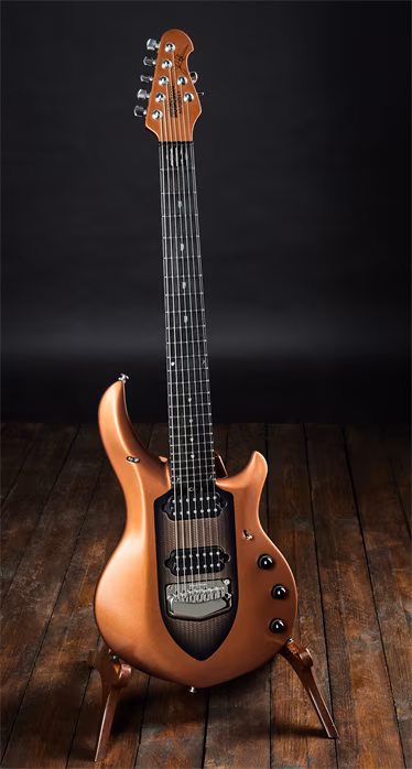 Music Man 2015 Majesty 7 Copper Fire - Chitară electrică cu 7 corzi