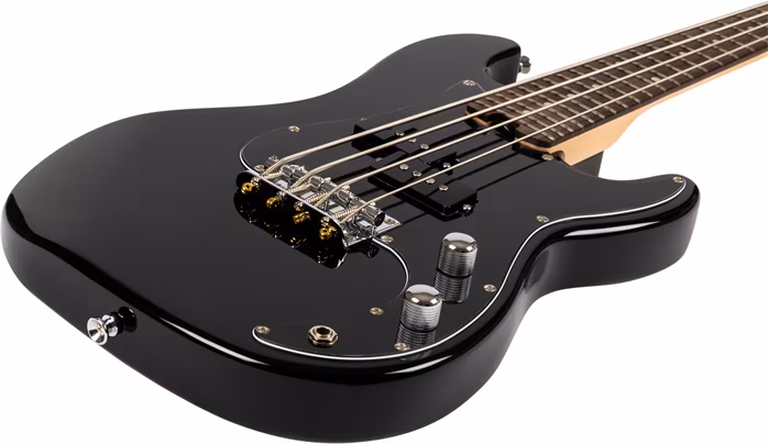 Flight Mini Bass LITE BK - Chitară bass electrică