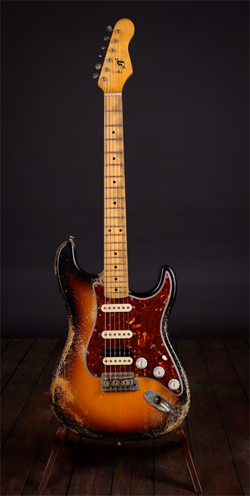 Rock N Roll Relics 2022 Rock N Roll Relics Blackmore Model HSS - Chitară electrică