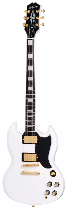 Epiphone SG Custom Alpine White - Chitară electrică