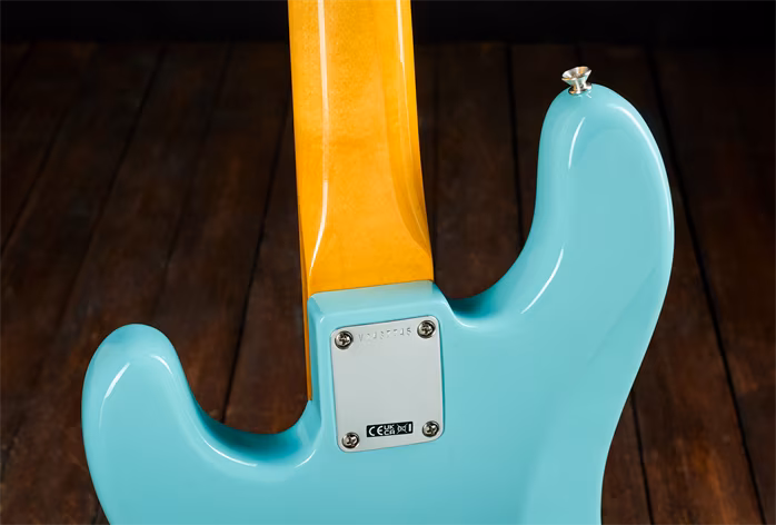 Fender 2024 American Vintage II 60 Precision Bass Daphne Blue - Chitară bass electrică