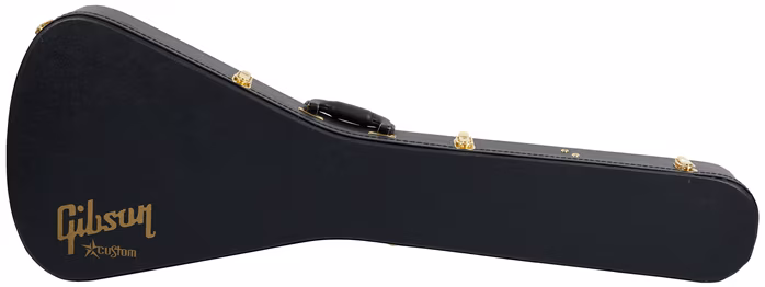 Gibson Custom Shop Flying V Custom w/ Ebony Fingerboard Gloss Ebony - Chitară electrică