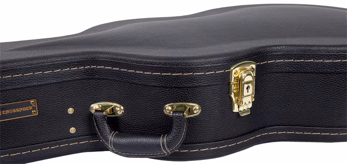CrossRock CRW600CBK Classical Black - Cutie pentru chitară clasică
