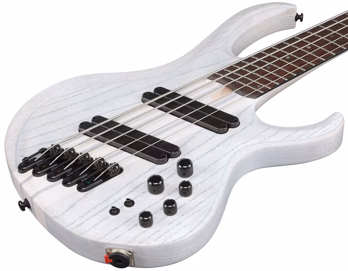 Ibanez BTB865MS Transparent White - Chitară bass electrică