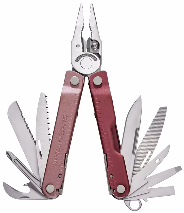 Leatherman REBAR HEATHERED CRANBERRY  - Unelte universale 