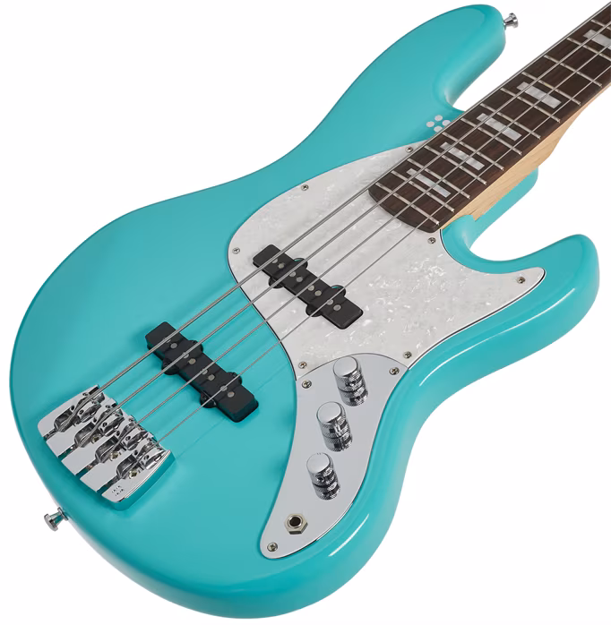 Sandberg California II TT 4 RW Sea Foam Green - Chitară bass electrică