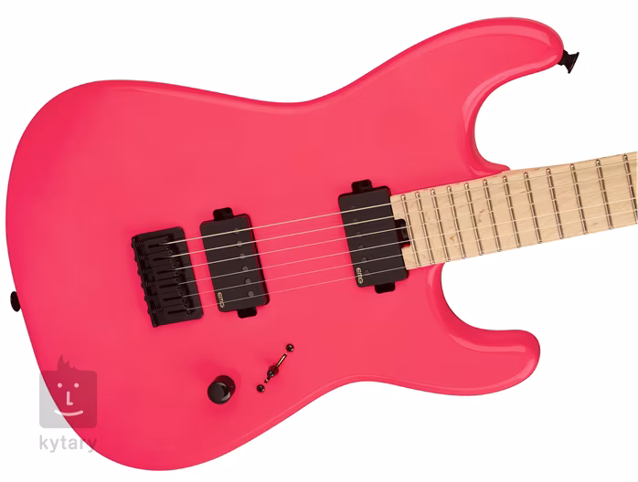 Charvel LE Sean Long Signature Pro-Mod San Dimas Style 1 HH HT M MN Neon Pink - Chitară electrică