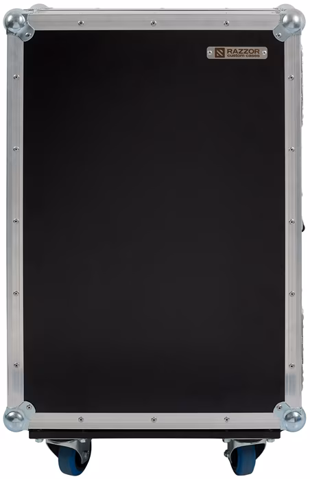 Razzor Cases Behringer Wing Compact with doghouse and 80mm wheels - Valiză pupitru de mixaj 