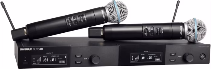 Shure SLXD24DE/B58-H56 - Set dual fără fir 