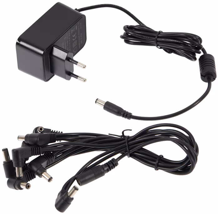 Caline CP-07C 9V Power Supply Combo Pack - Adaptor AC