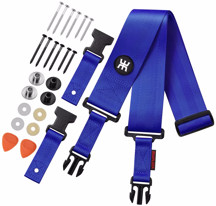 Amumu SNAPLOCK PRO Navy Blue - Curea chitară