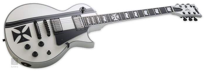 esp james hetfield iron cross black