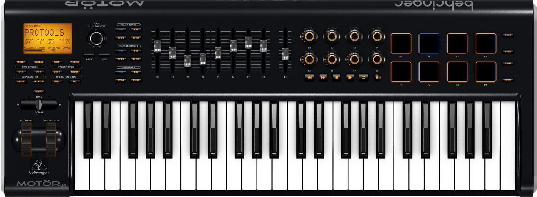 behringer motor keyboard