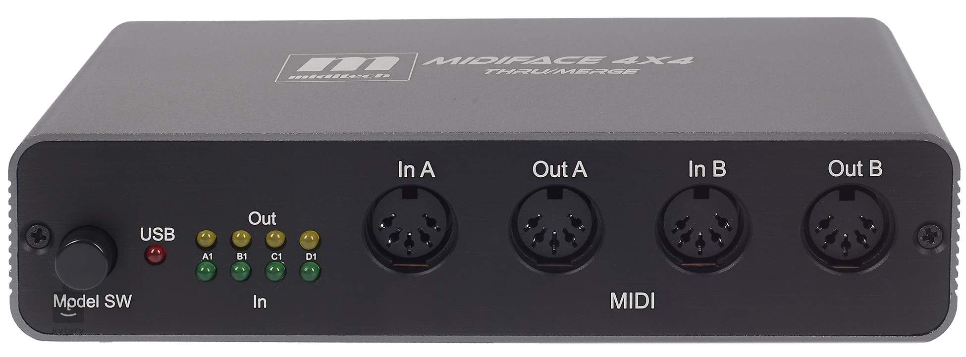 MIDITECH MIDI face 4x4 thru/merge Controller MIDI/DAW Kytary.ro