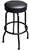 TAYLOR Deluxe Bar Stool, Black 30"