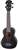 CASCHA HH 2262 Premium Mahogany Ukulele Set Black