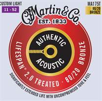 MARTIN Authentic Lifespan 2.0 80/20 Bronze Custom Light