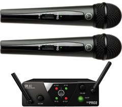 AKG WMS40 Mini2 Vocal Set Dual US45A/C