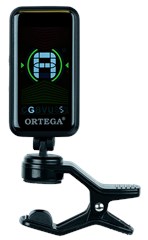 Ortega Chromatic Clip Tuner Easy Tune Black