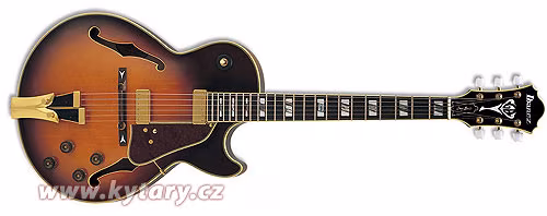 Ibanez GB10 Brown Sunburst - Semiakustická gitara