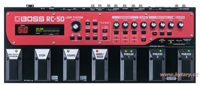 Boss RC 50  Loop Station - Gitarový multiefekt