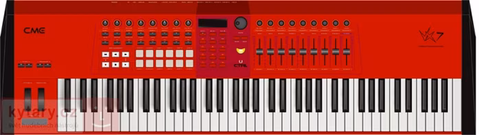 CME Master keyboard-kontroler VX7 VYŘAZENO - 