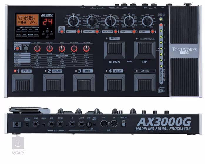 Korg AX3000G (bazar) - Gitarový multiefekt