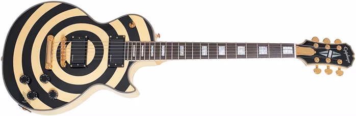 Epiphone Les Paul Custom Plus Zakk Wylde Bullseye AI - Elektrická gitara