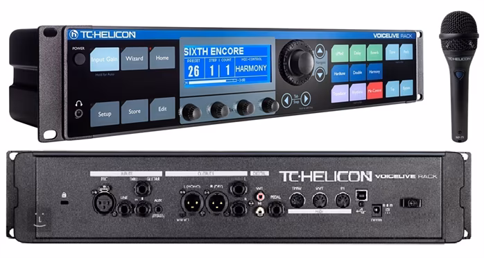 tc-helicon Voicelive Rack - Vokální efektový procesor