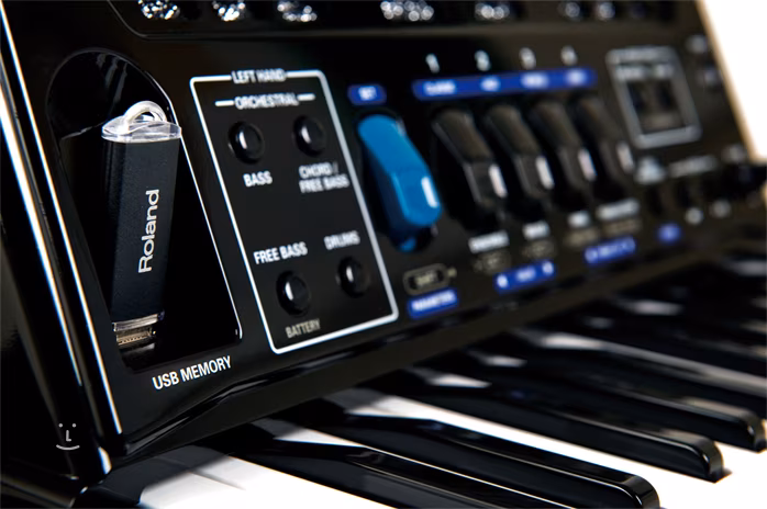 Roland FR-1X BK - Digitálny akordeón, V-Accordion