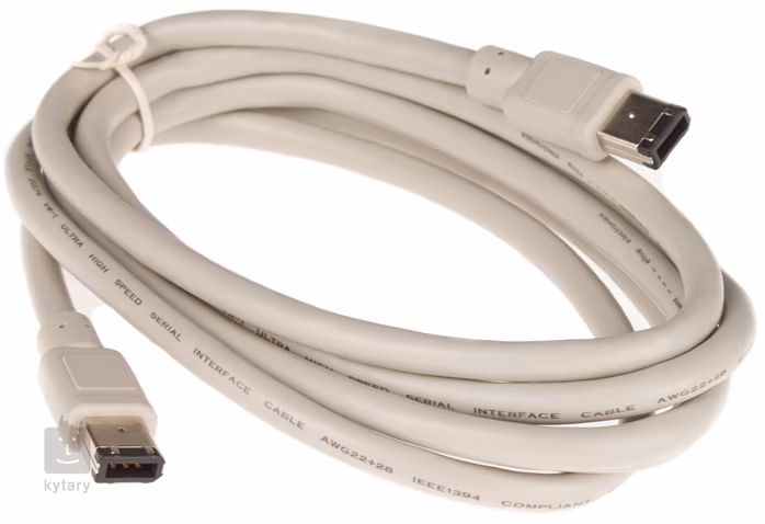 Kytary.cz Fire Wire kabel 6-6 C-138-2 2m - 