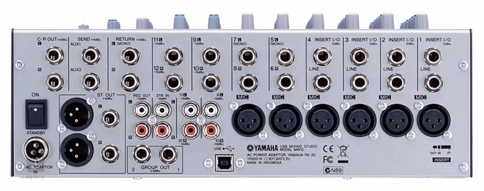 Yamaha MW12C - Analógový mixážny pult