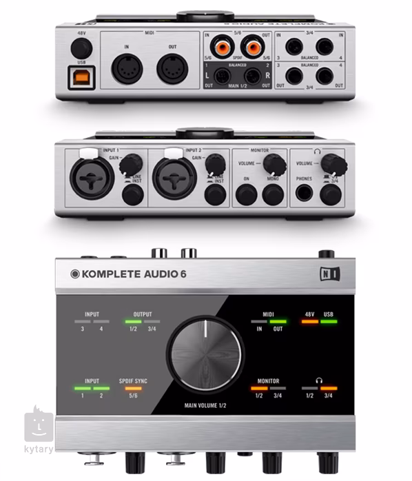 Native Instruments Komplete Audio 6 (použito, bez softwaru) - 