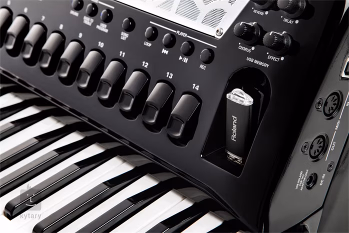 Roland FR 8X BK - Digitálny akordeón, V-Accordion