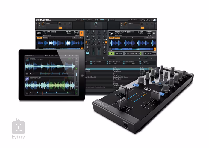 Native Instruments Traktor kontrol Z1 - DJ kontrolér