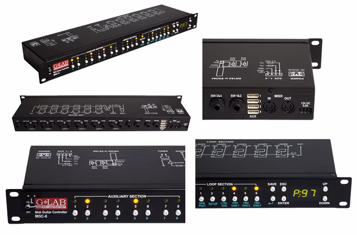 G-Lab MIDI Guitar Controller MGC-6 - 