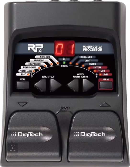 Digitech RP55 (rozbalené) - Gitarový multiefekt