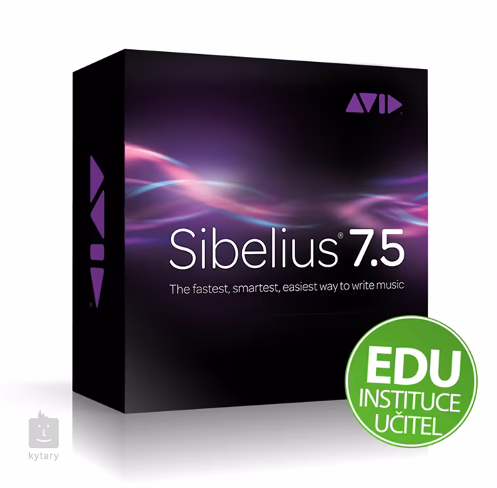 AVID Sibelius 7.5 Academic + PS a AS - Softvér
